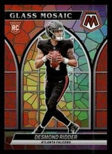 2022 Panini Mosaic Glass Mosaic Desmond Ridder #GM-22 card