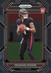 2022 Panini Prizm Base Set Desmond Ridder #302 card