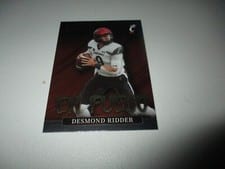 2022 Panini Select Draft Picks En Fuego Desmond Ridder #EN-DR card