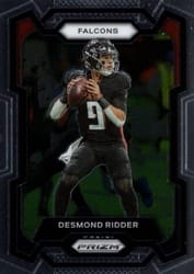 2023 Panini Prizm Base Set Desmond Ridder #9 card