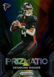 2023 Panini Prizm Prizmatic Desmond Ridder #7 card