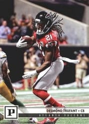 2018 Panini Base Set Desmond Trufant #18 card