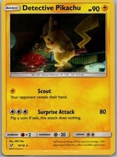 Detective Pikachu Detective Pikachu #10 card