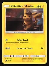 SM Black Star Promos Detective Pikachu #SM170 card