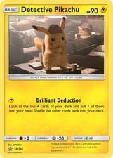 SM Black Star Promos Detective Pikachu #SM194 card
