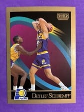 1990-91 SkyBox Base Set Detlef Schrempf #121 card