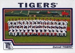 2004 Topps Base Set Detroit Tigers #648 card