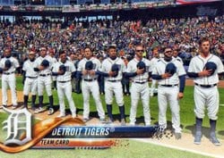 2018 Topps Base Set Detroit Tigers #8 card