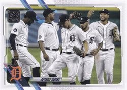 2021 Topps Base Set Detroit Tigers #70 card