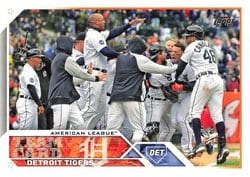 2023 Topps Base Set Detroit Tigers #555 card