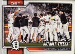 2026 Topps Base Set Detroit Tigers Team Card #262 card