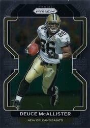 2021 Panini Prizm Base Set Deuce McAllister #307 card