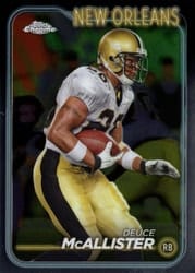 2024 Topps Chrome Base Set Deuce McAllister #136 card