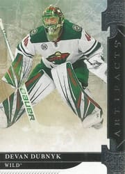 2019-20 Upper Deck Artifacts Base Set Devan Dubnyk #91 card