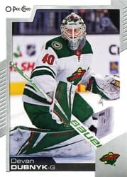 2020-21 O-Pee-Chee Base Set Devan Dubnyk #144 card