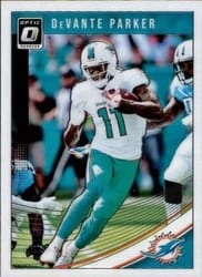 2018 Donruss Optic Base Set DeVante Parker #59 card