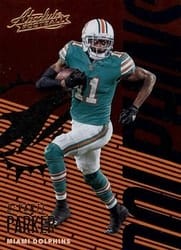 2018 Panini Absolute Base Set DeVante Parker #60 card