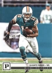 2018 Panini Base Set DeVante Parker #178 card