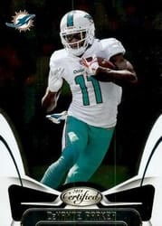 2018 Panini Certified Base Set DeVante Parker #41 card