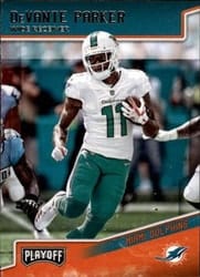 2018 Panini Playoff Base Set DeVante Parker #117 card