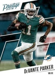 2018 Panini Prestige Base Set DeVante Parker #47 card