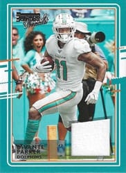 2020 Donruss Donruss Threads DeVante Parker #25 card