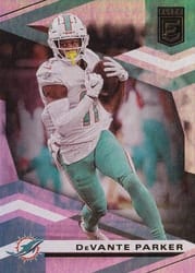 2020 Donruss Elite Base Set DeVante Parker #95 card