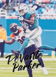 2020 Panini Luminance Base Set DeVante Parker #62 card
