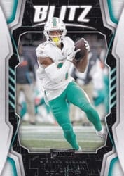 2020 Panini Playbook Blitz DeVante Parker #BLITZ-17 card