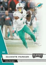 2020 Panini Playoff Base Set DeVante Parker #8 card