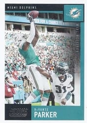 2020 Score Base Set DeVante Parker #11 card