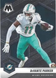 2021 Panini Mosaic Base Set DeVante Parker #126 card