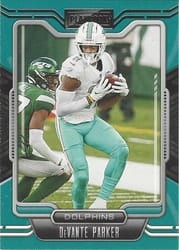 2021 Panini Playbook Base Set DeVante Parker #73 card