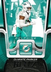 2021 Panini Playbook Blitz Devante Parker #BTZ-DVP card