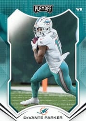 2021 Panini Playoff Base Set DeVante Parker #8 card