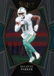 2021 Panini Select Base Set DeVante Parker #122 card
