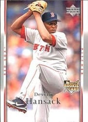 2007 Upper Deck Base Set Devern Hansack #4 card