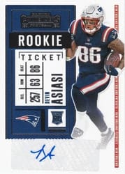 2020 Panini Contenders Base Set Devin Asiasi #181 card