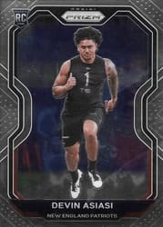 2020 Panini Prizm Base Set Devin Asiasi #370 card