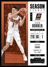 2017 Panini Contenders Devin Booker The Finals #96 card
