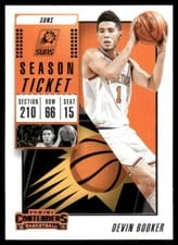2018 Panini Contenders Devin Booker #55 card
