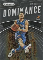 2019-20 Panini Prizm Dominance Devin Booker #8 card