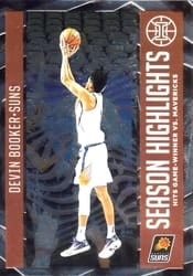 2020-21 Panini Illusions Season Highlights Devin Booker #5 card