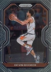 2020-21 Panini Prizm Base Set Devin Booker #214 card
