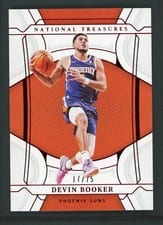 2021-22 Panini National Treasures Base Set Devin Booker #94 card