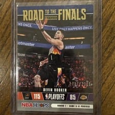 2021 Panini Hoops Road to the Finals Devin Booker #35