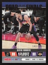 2021 Panini Hoops Road to the Finals Devin Booker #6 card