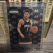 2022-23 Panini Prizm Monopoly Money Black Devin Booker #M18 card