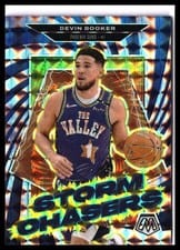 2024-25 Panini Mosaic Storm Chasers Devin Booker #17 card