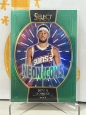 2024 Panini Select Neon Icon Devin Booker #4 card